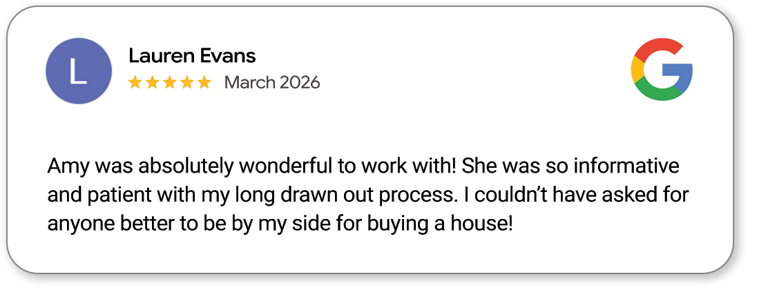 Positive Google Review from Lauren Evans