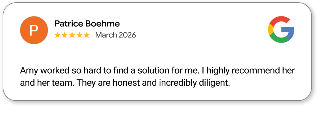 Positive Google Review from Patrice Boehme