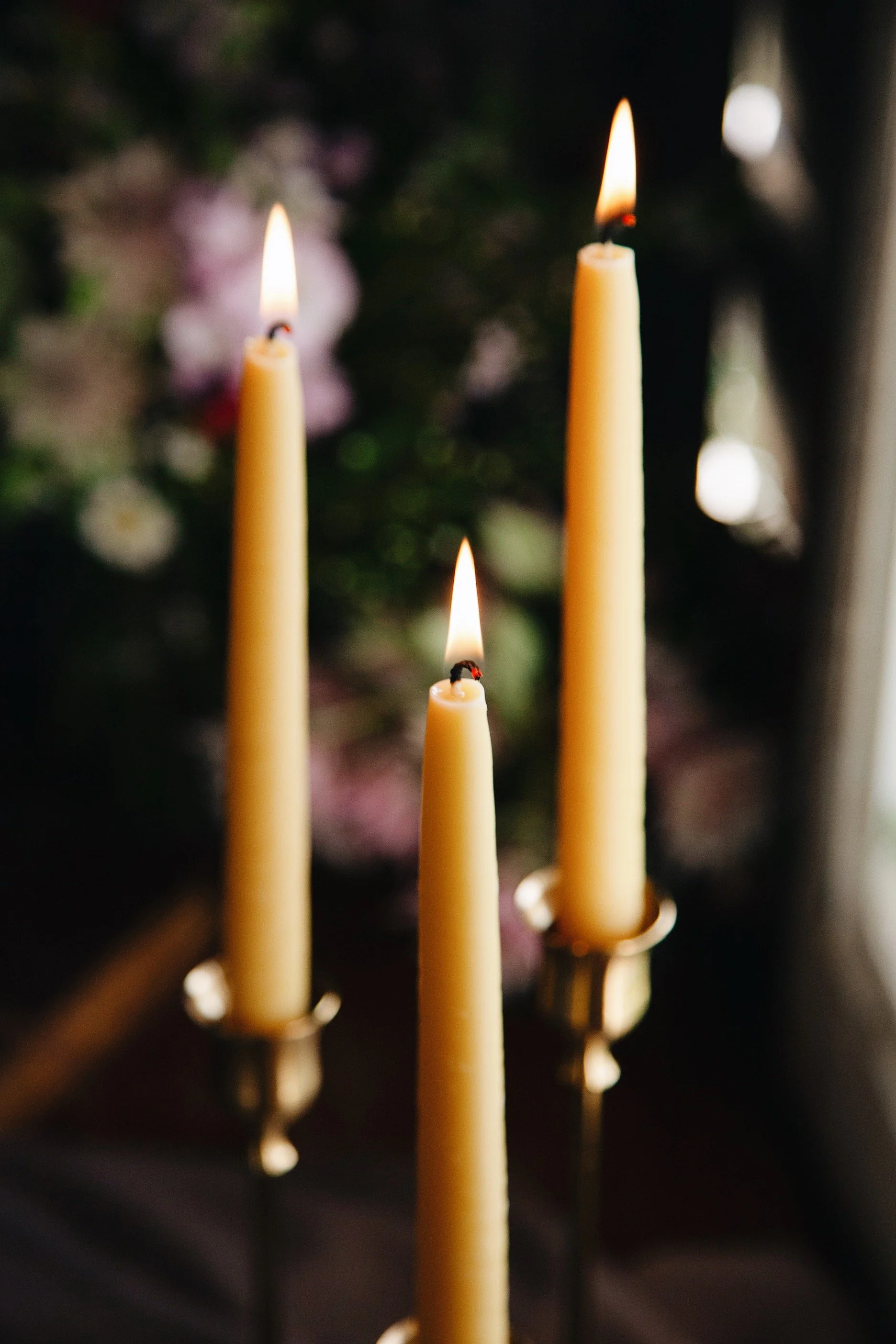 Hand Dipped Beeswax Candles