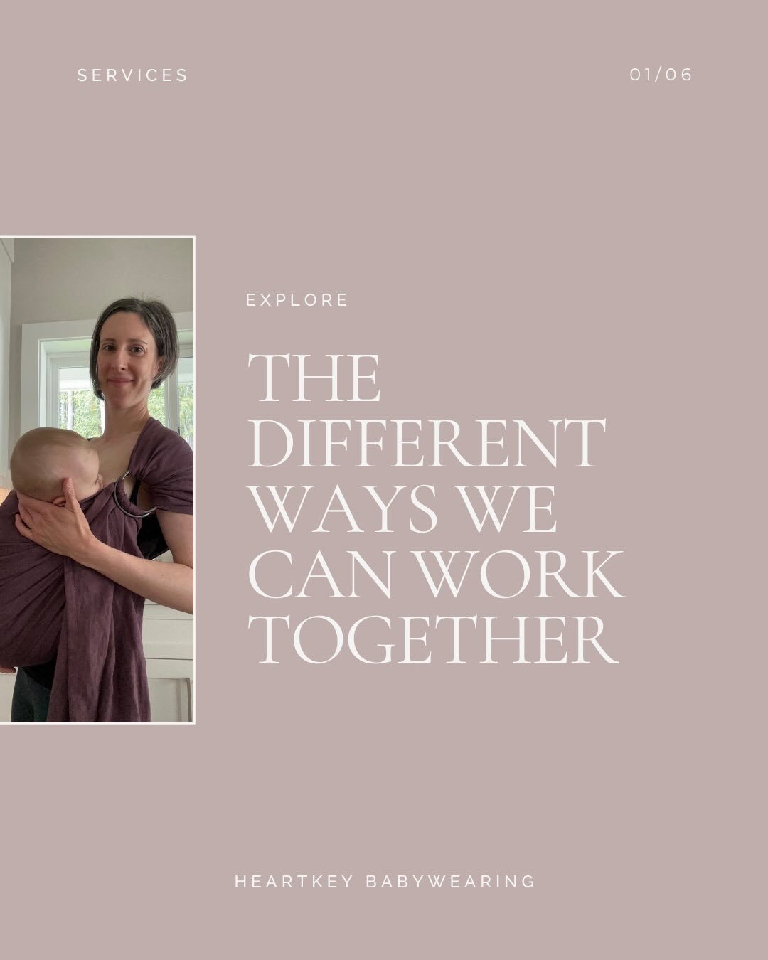 Babywearing education and support that meets you where you are!

🧑&zwj;🧒 Individual support for carrying your baby

🤰🏻Prenatal preparation so you can confidently wear your newborn

🧑&zwj;🧒&zwj;🧒 Group workshops to get to the heart of babyweari