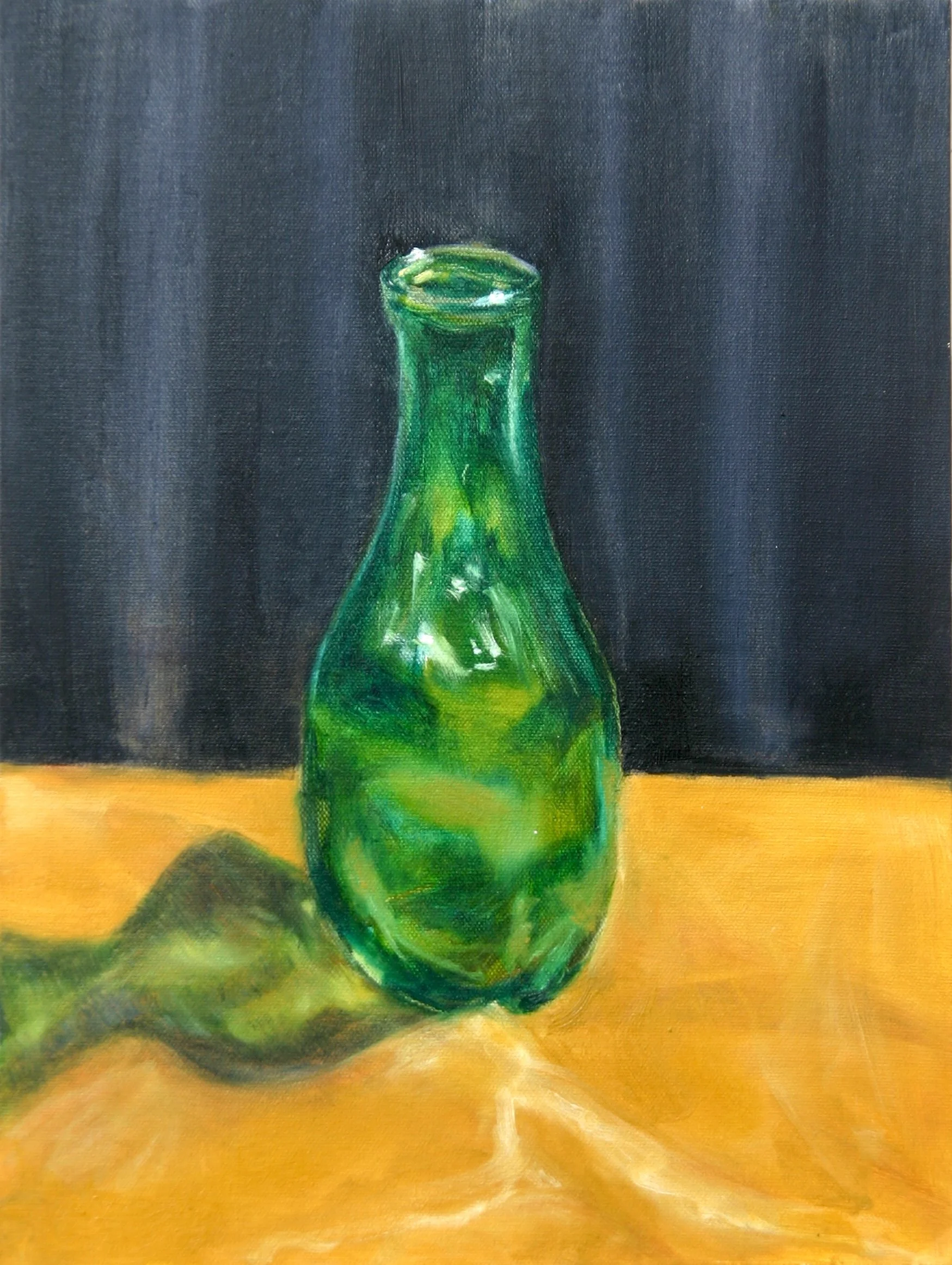 Glimmers in the Ordinary, 2024.
Oils on canvas panel
40cm x 30cm