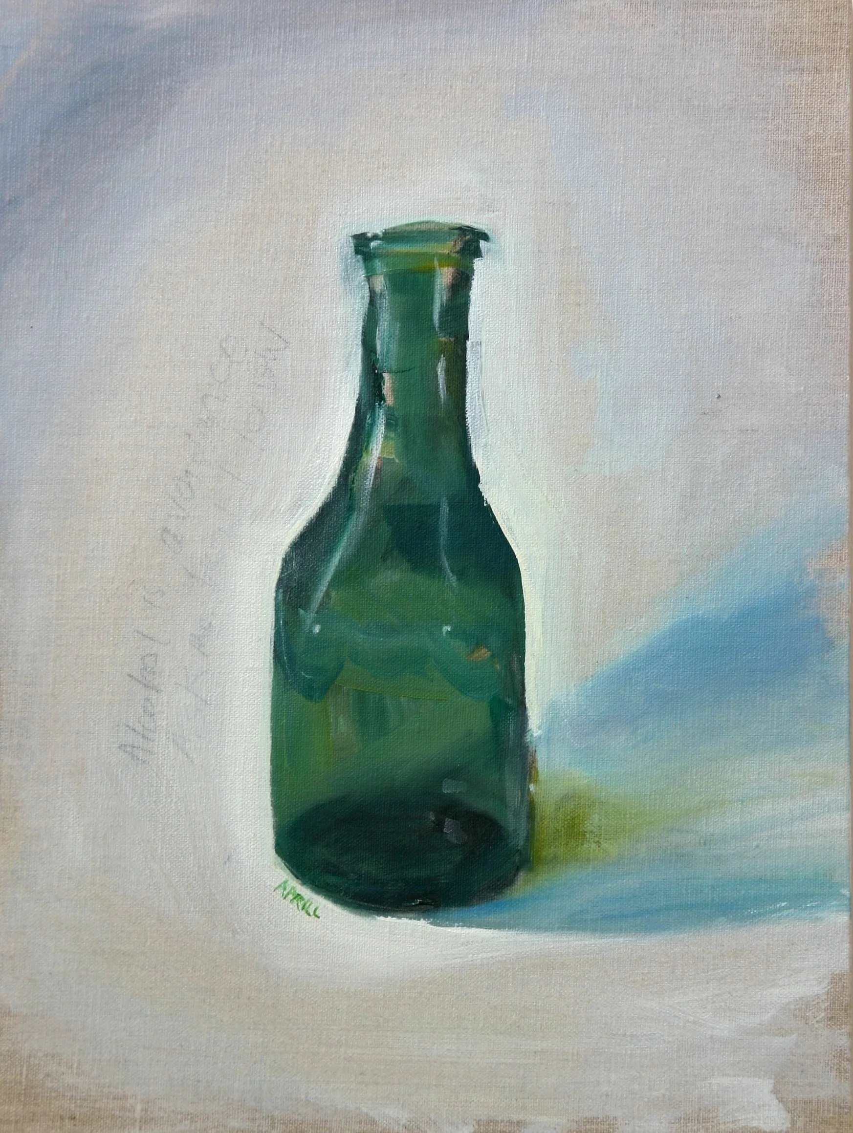 Green Carafe no. 2, 2025
Oil on canvas panel
40 x 30 cm