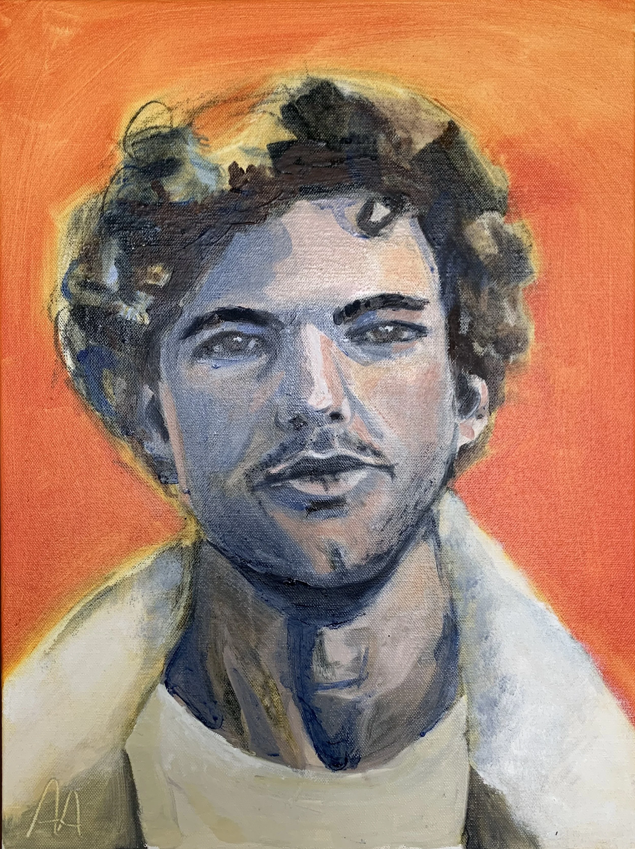 Vance Joy, 2021
Acrylic on canvas
40 x 30 cm
Private Collection