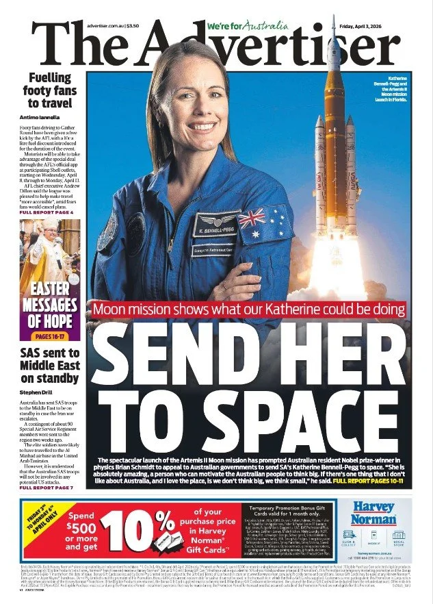 The Advertiser Friday April 3