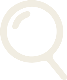 Magnifying glass icon representing assessment and personalized brain performance evaluation