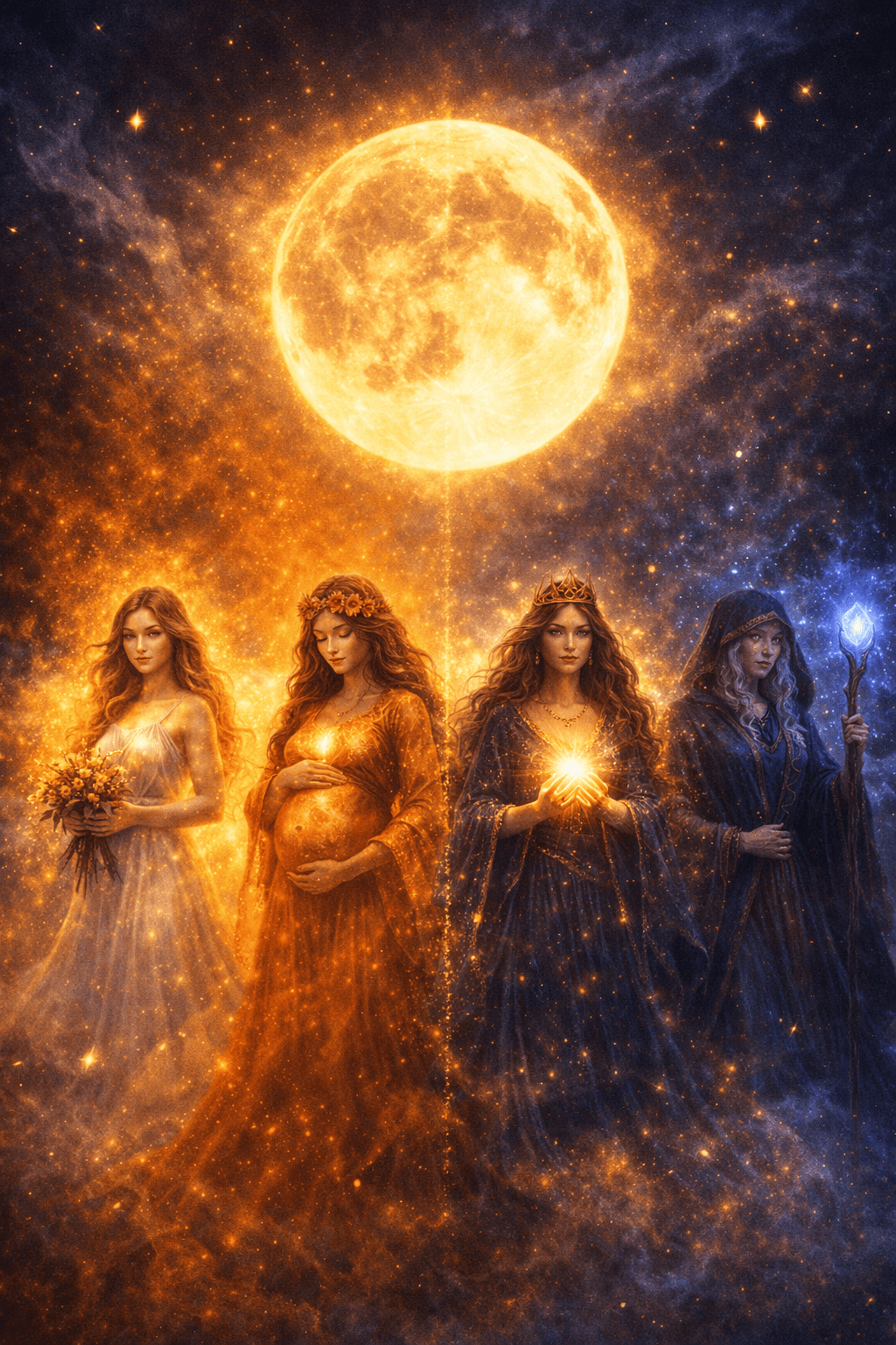 Les 4 archétypes féminins : Vierge, Mère, Enchanteresse et Sage - Comprendre et éveiller sa puissance intérieure