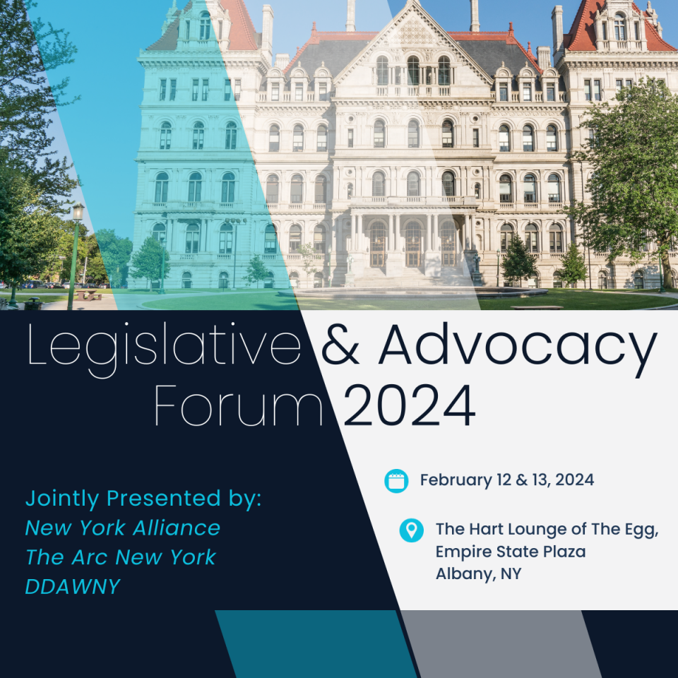 NY Alliance - Joint Legislative & Advocacy Forum