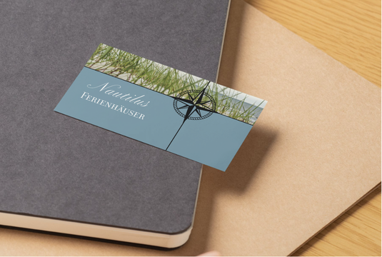 Mockup der Visitenkarte