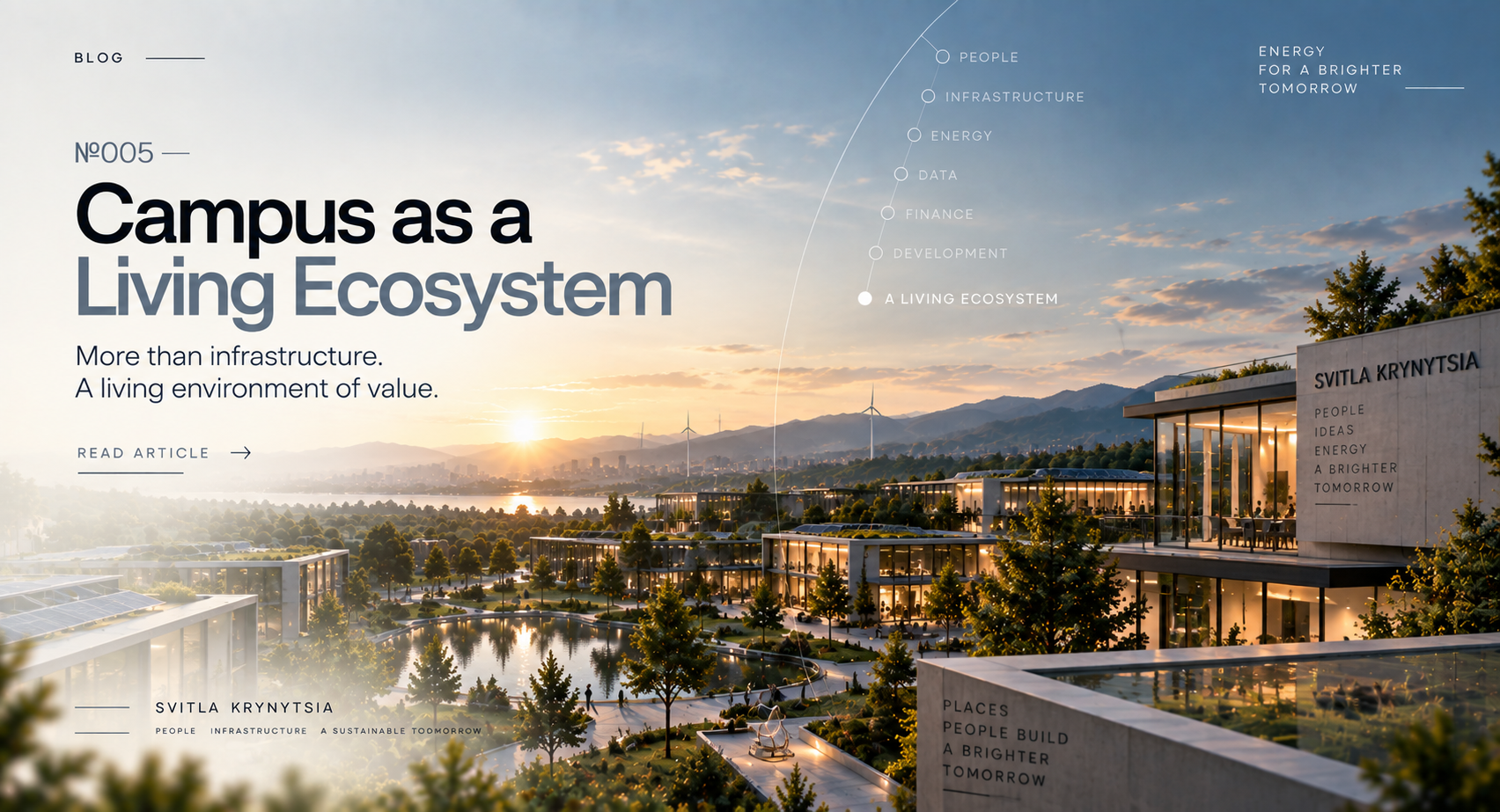 SKCP-005. Campus as a Living Ecosystem