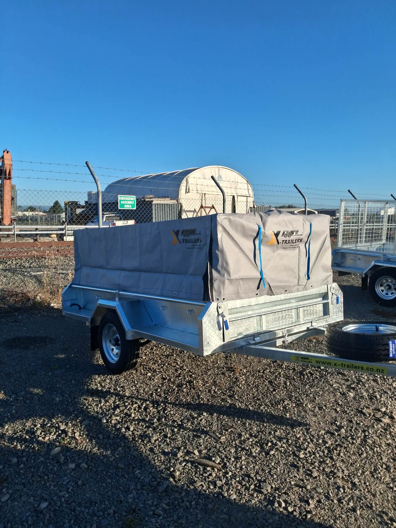 8X4 Single Axle Trailer