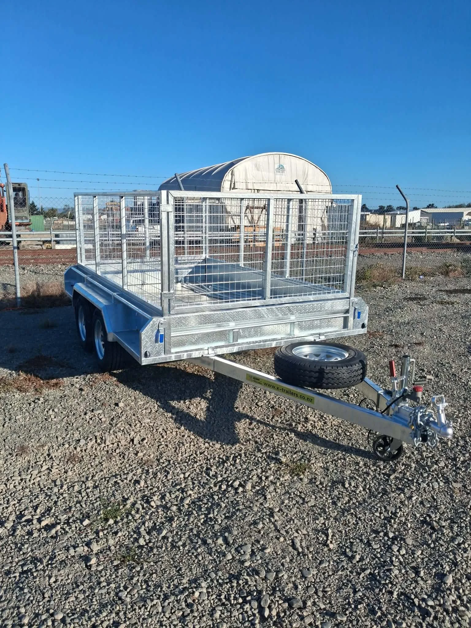 10X6 Tandem Axle Trailer