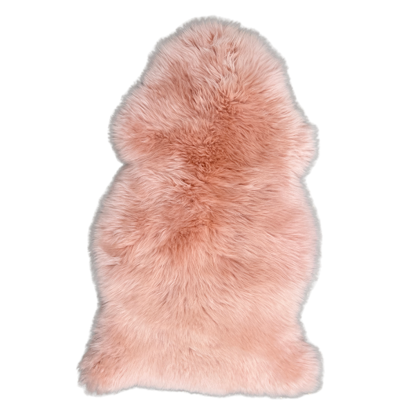 HEIDE-Lammfell Altrosa