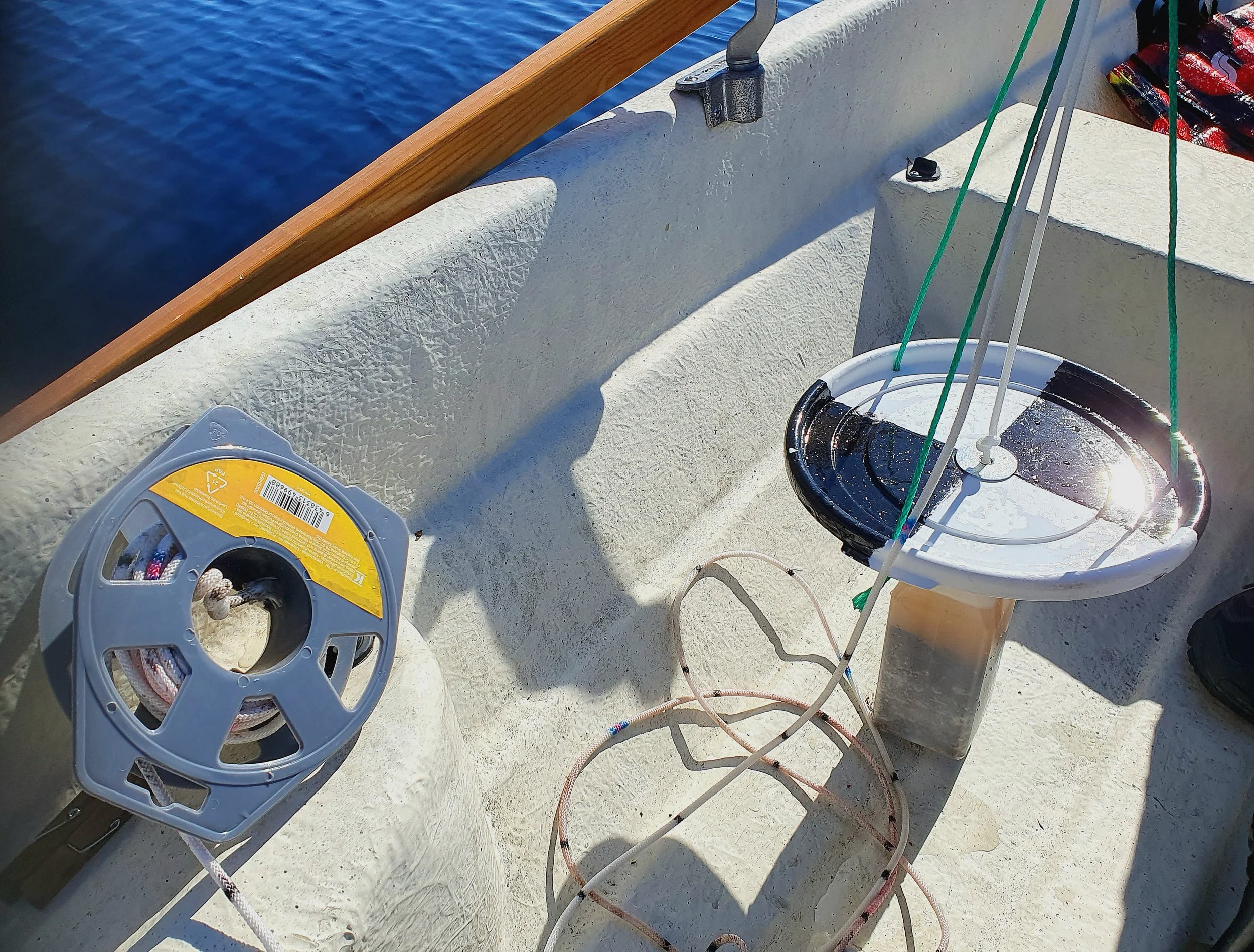 Näkösyvyysmittauksen välineet soutuveneessä