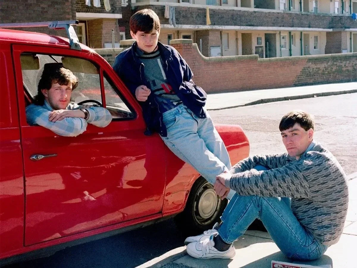White Puma Sunrise in Everton, 1980s © Rob Bremner
