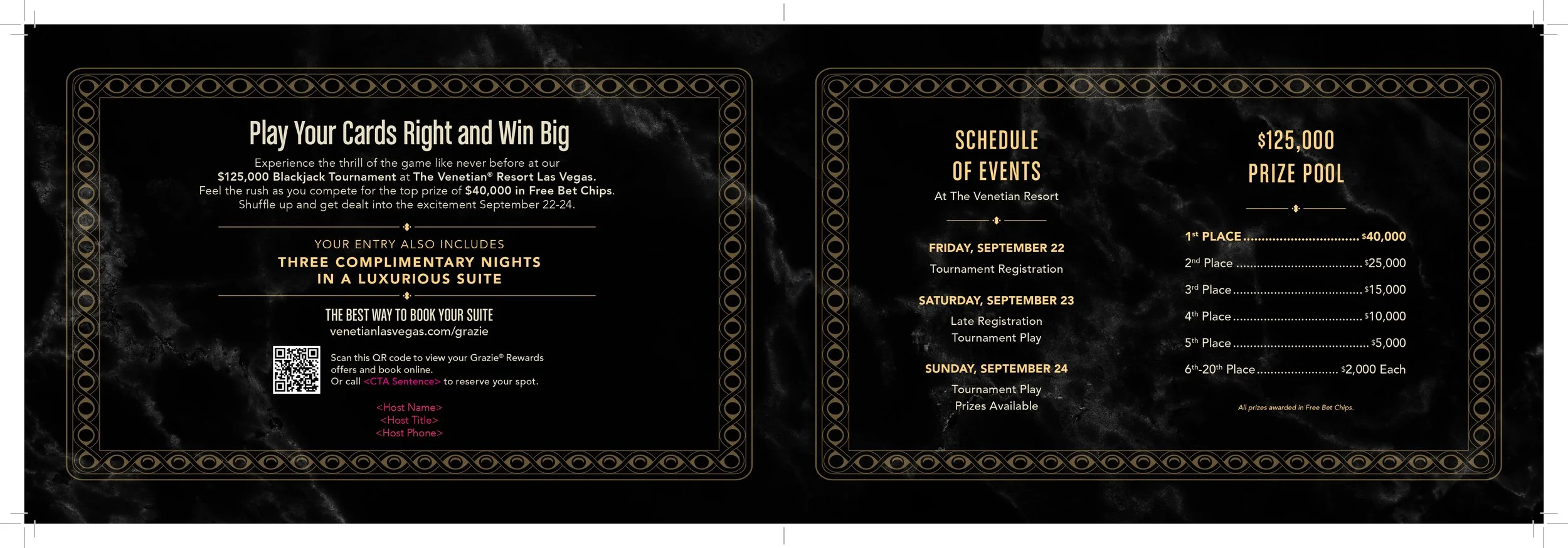 $125,000 Blackjack Tournament