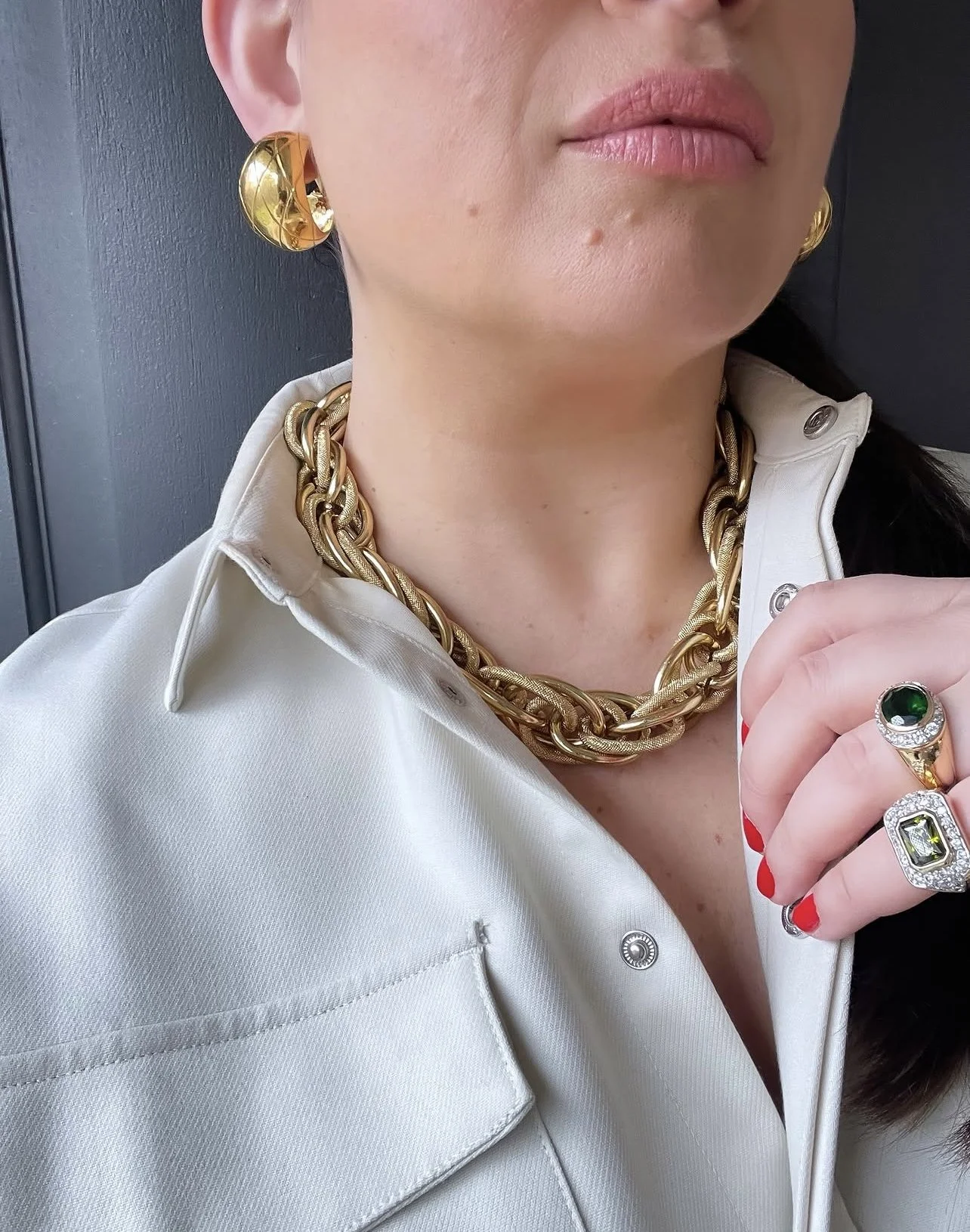 1980s GRAZIANO Textured Set