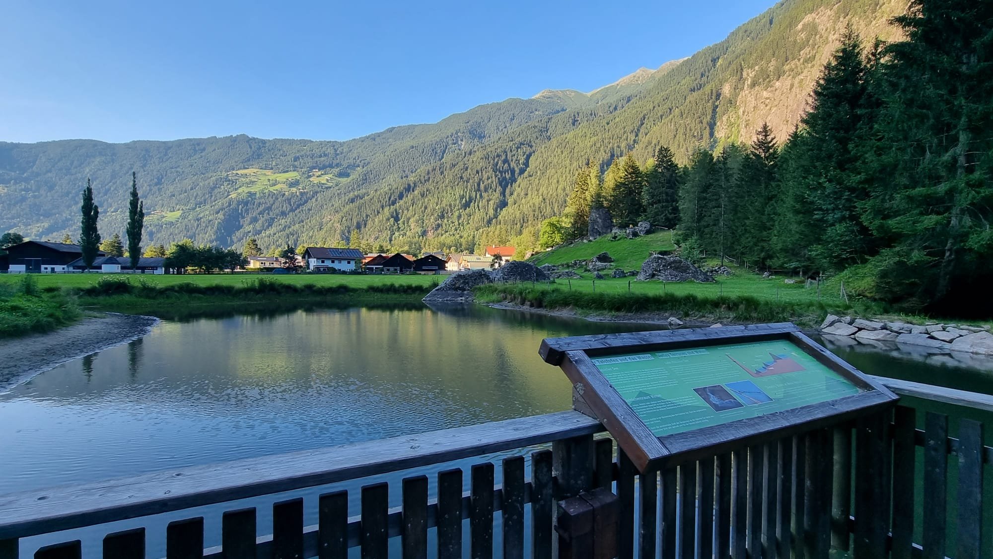 Habichersee פנינת טבע חבוייה בלב עמק אוץ