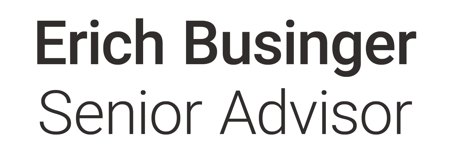 Erich Businger | Senior Advisor