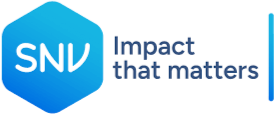 Logo of SNV with the tagline 'Impact that matters'