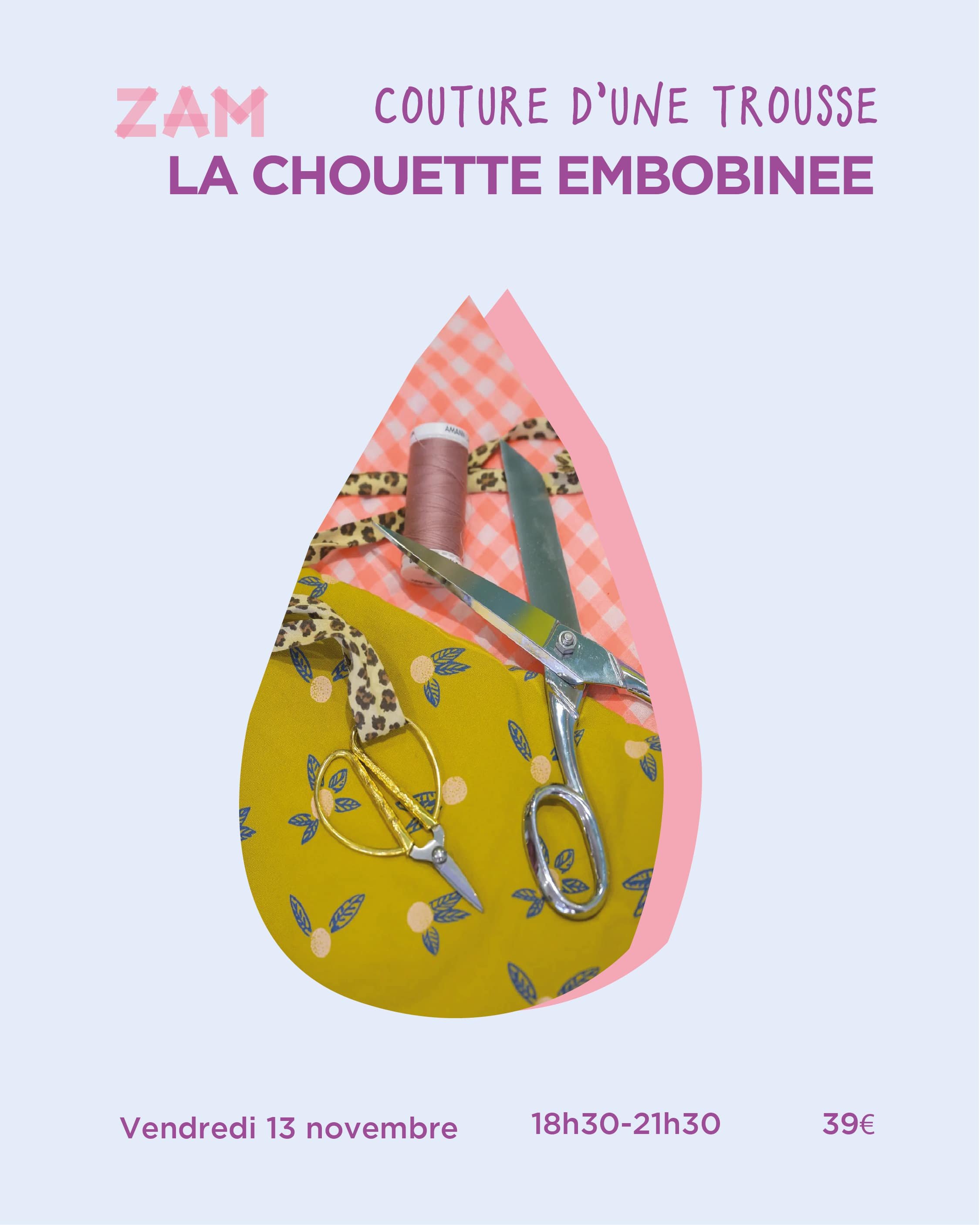 Couture d'une trousse