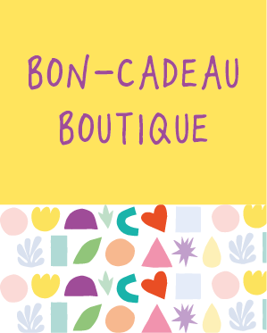 Bon cadeau boutique