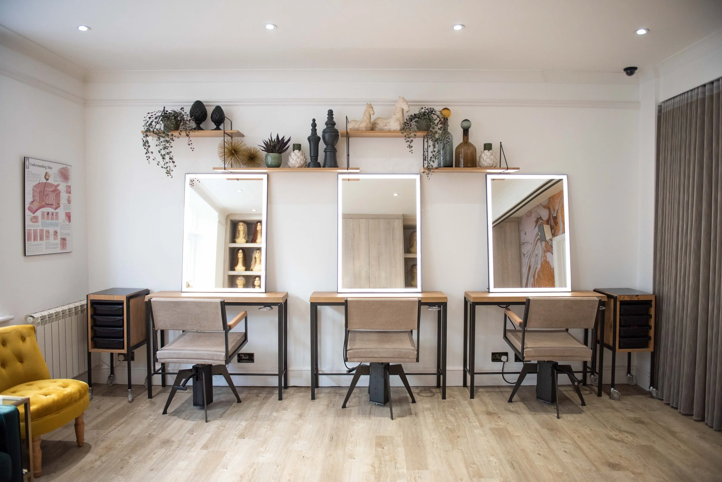 The hair loss clinic, interior design and styling 