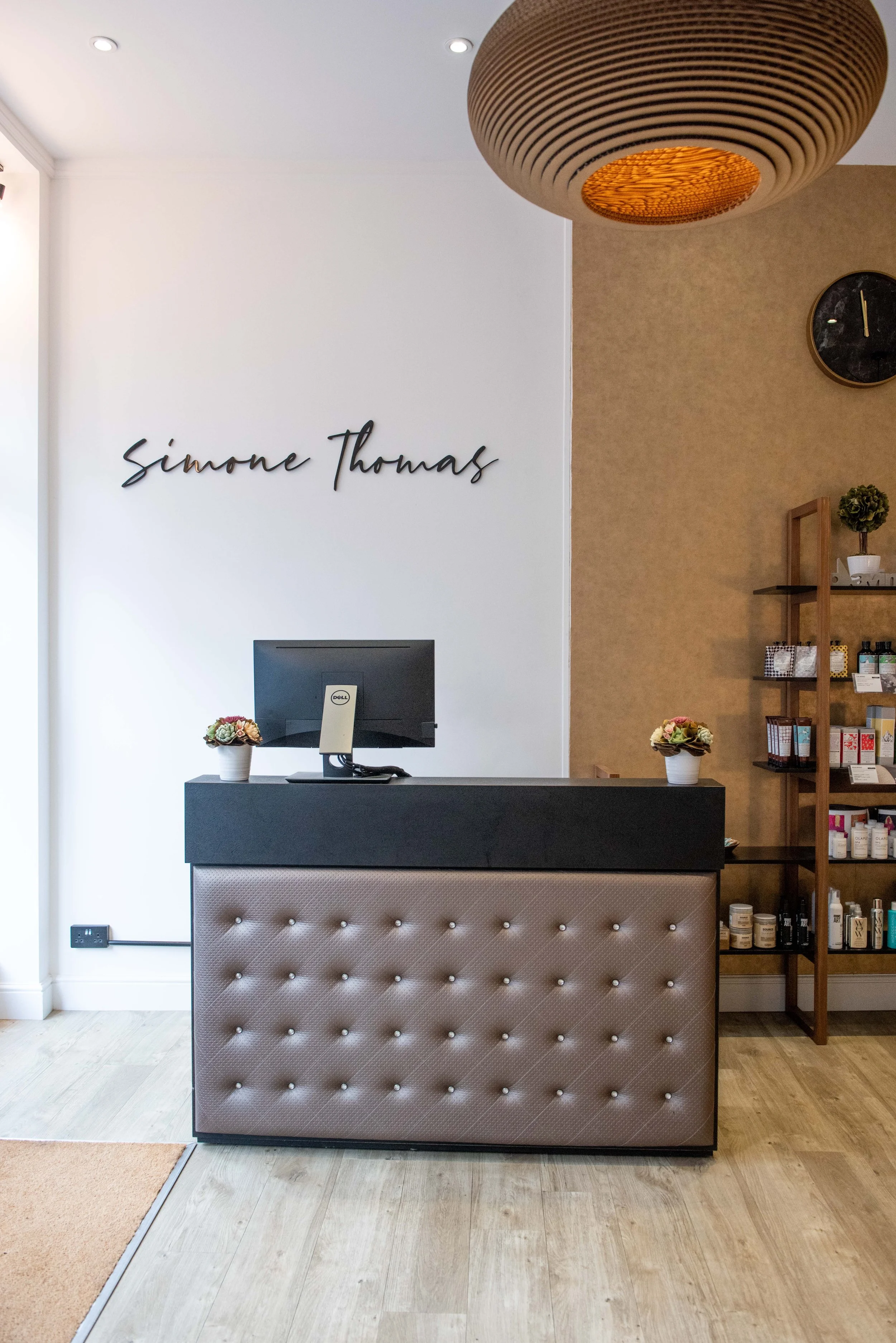 Interior design, signage