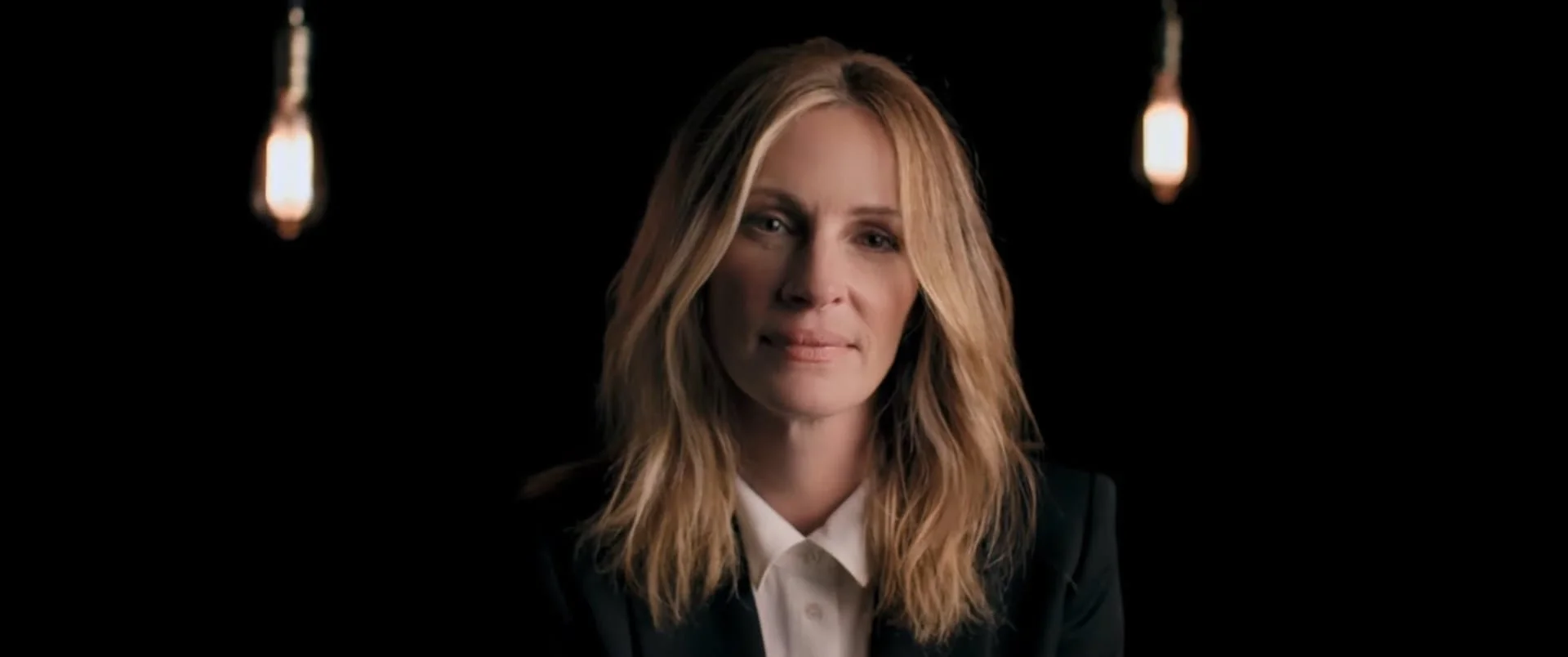 Still from BecomingX film featuring Julia Roberts, edited by offline film editor Benjamin Lingard-Lane