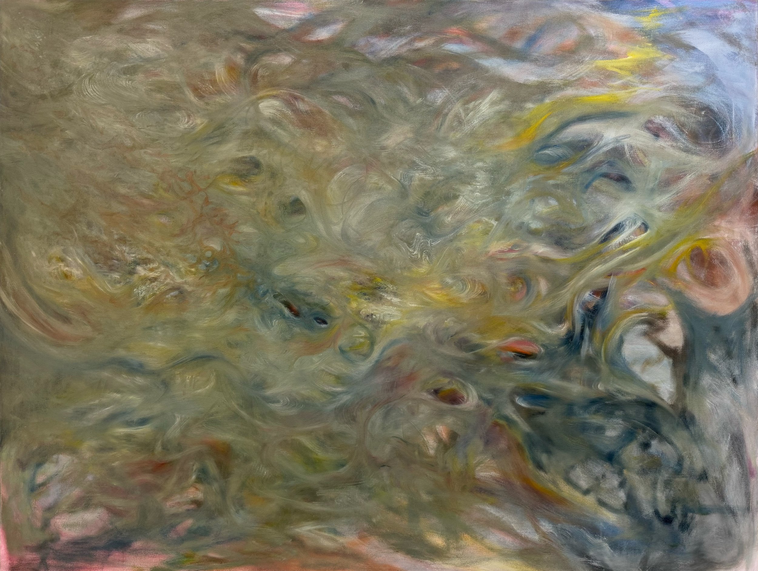 Echoing Bell・72” x 50” ・ oil on canvas