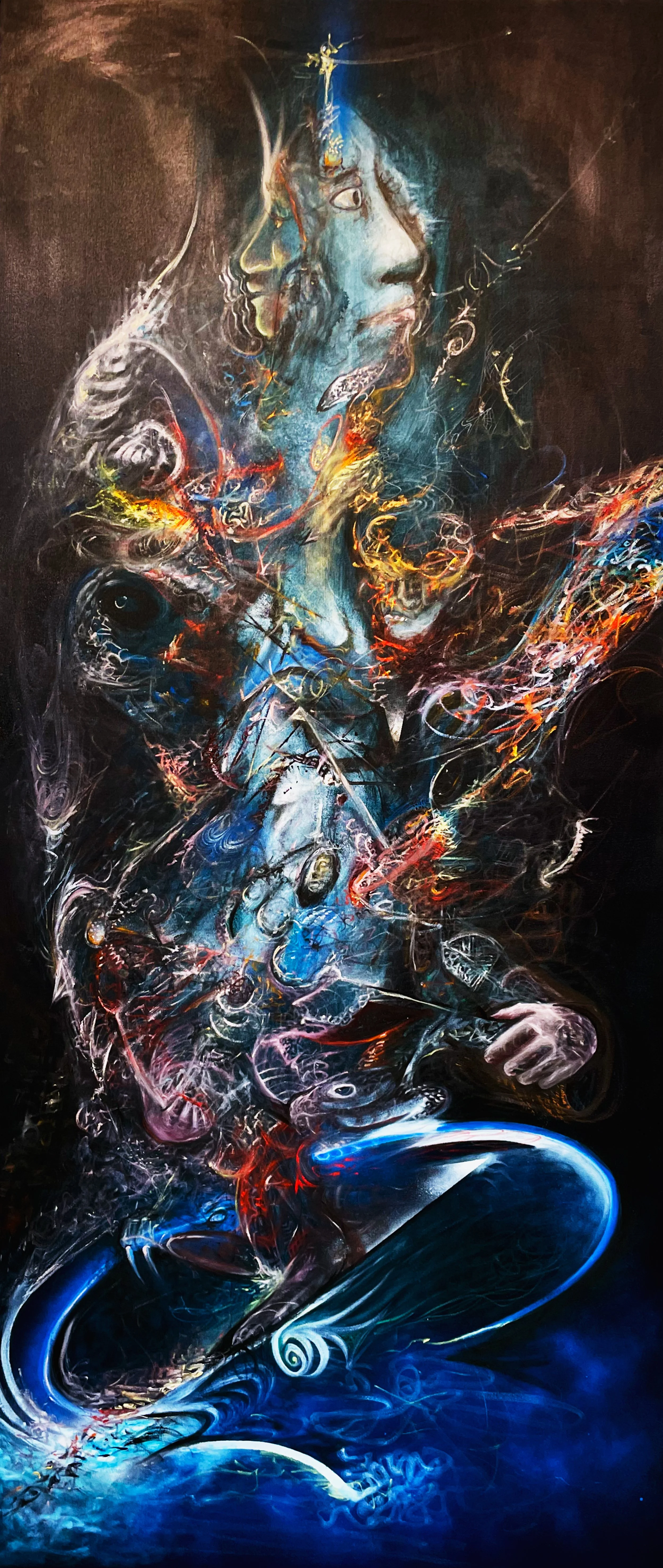Spiritual Union ・ 48” x 96” ・ oil on canvas