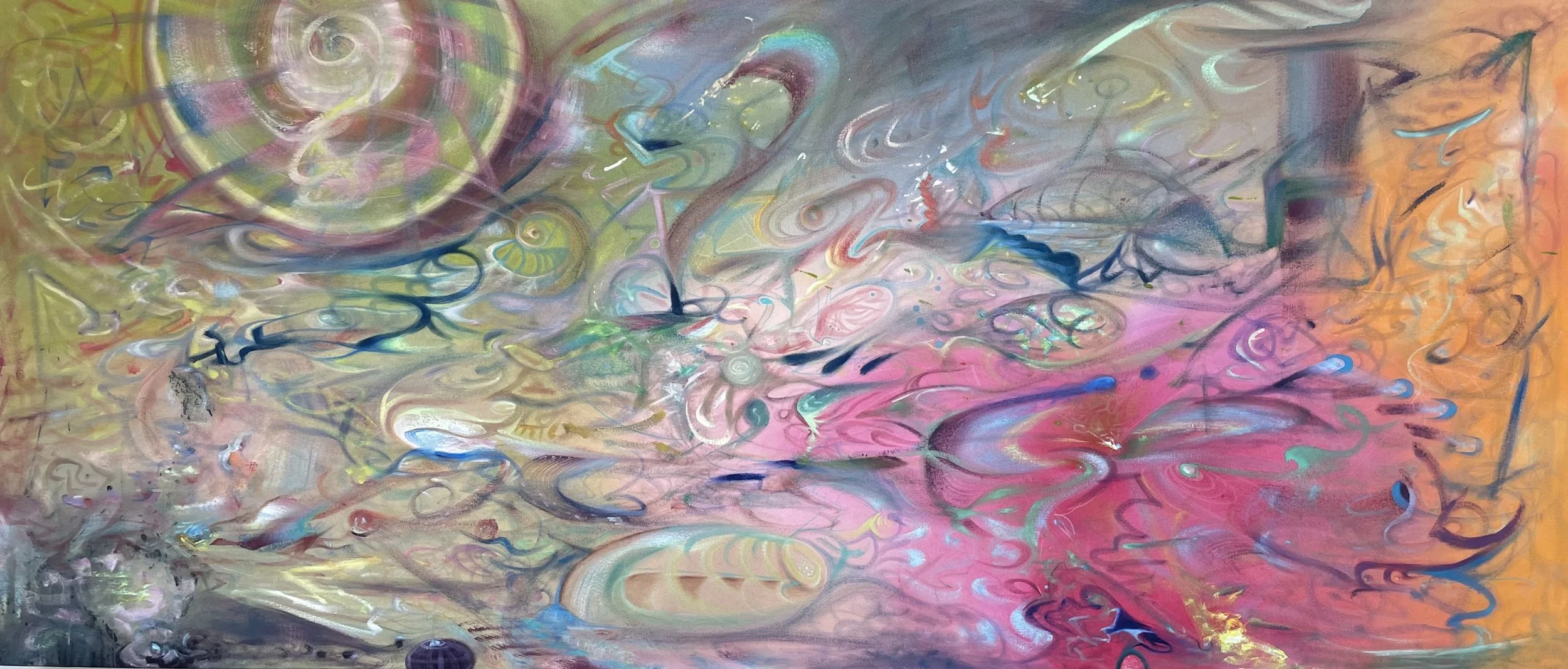 Creation's Love ・ 96” x 48” ・ oil on canvas