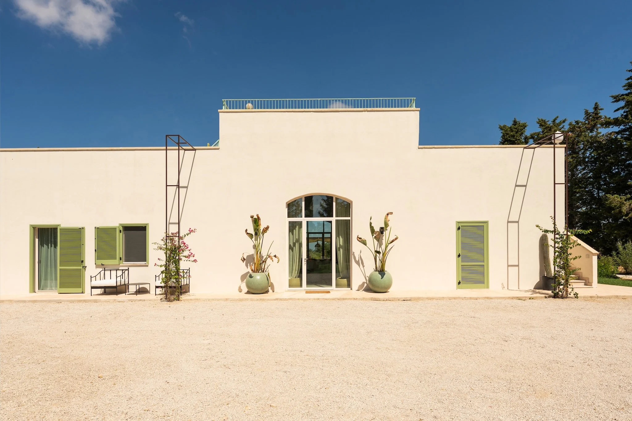 Masseria Coucou front Entrance