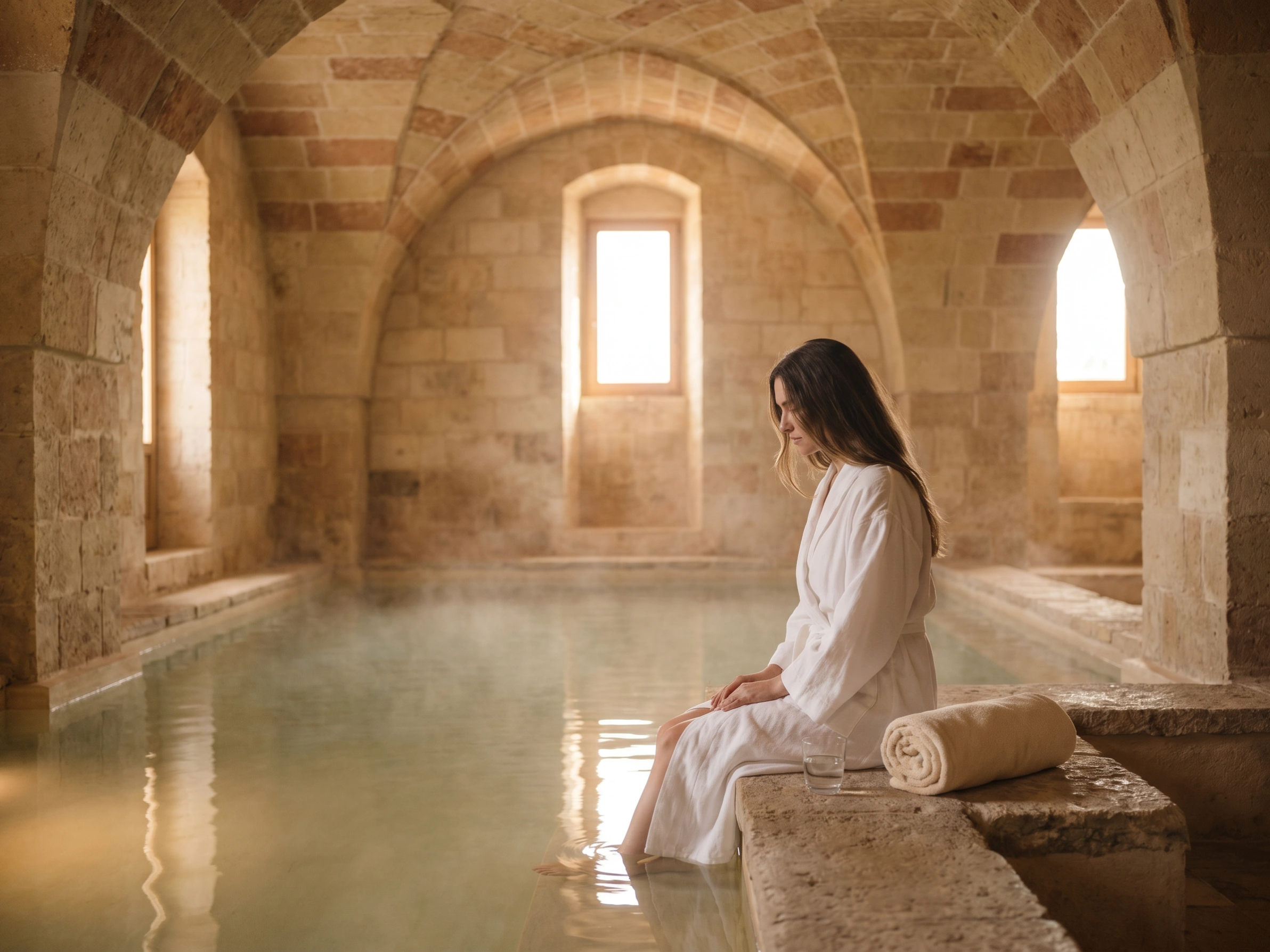 Wellness and indoor pool at Palazzo Valide