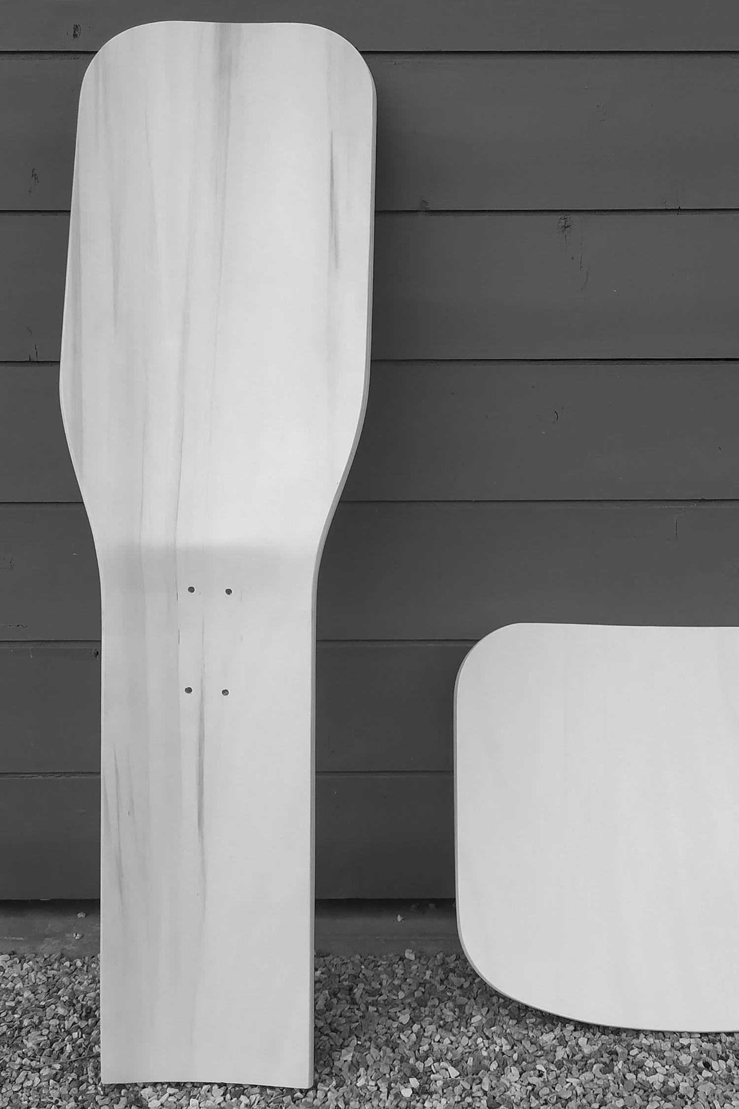 Plywood seat and back piece