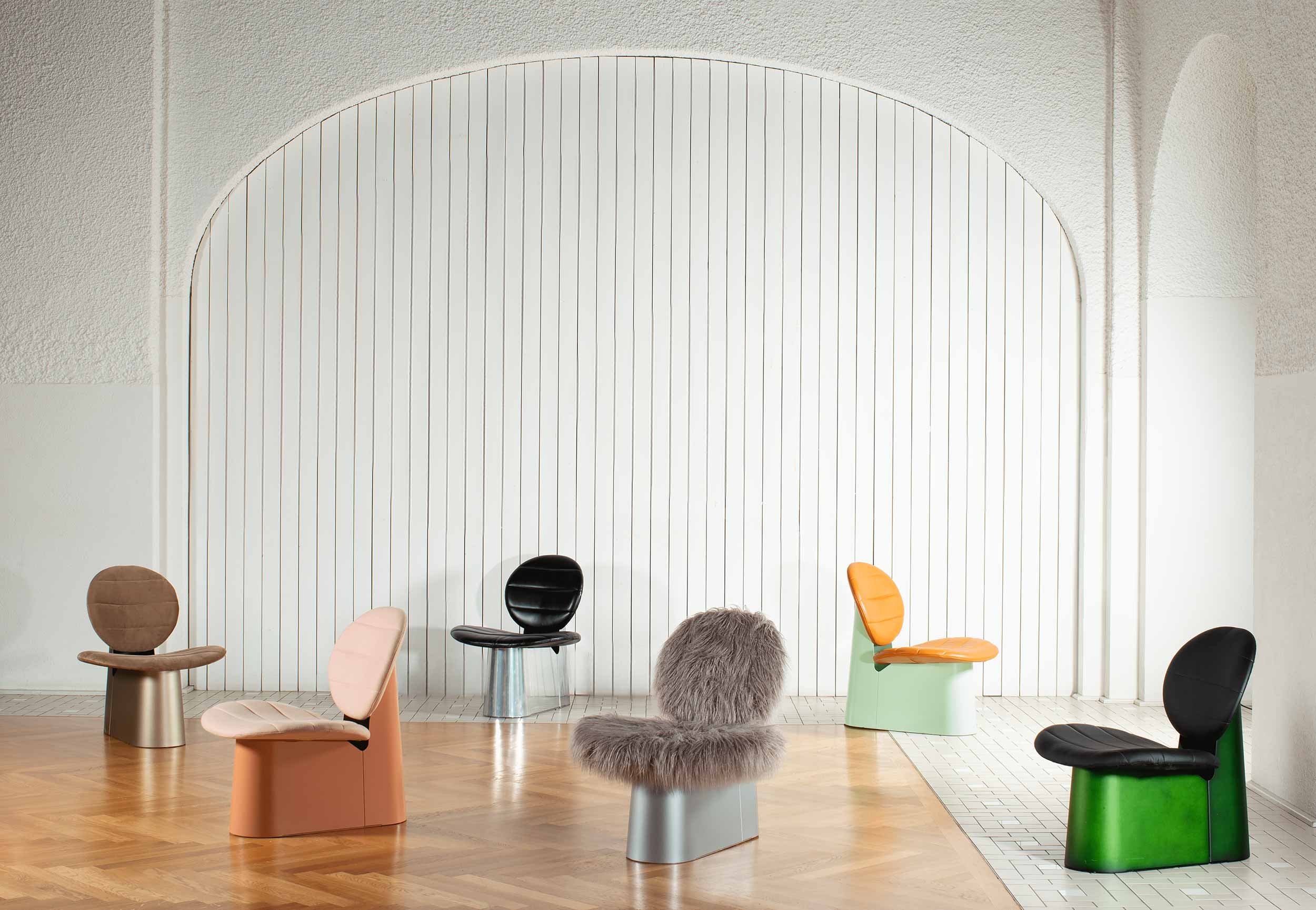 All colours available for Pilota loung chair