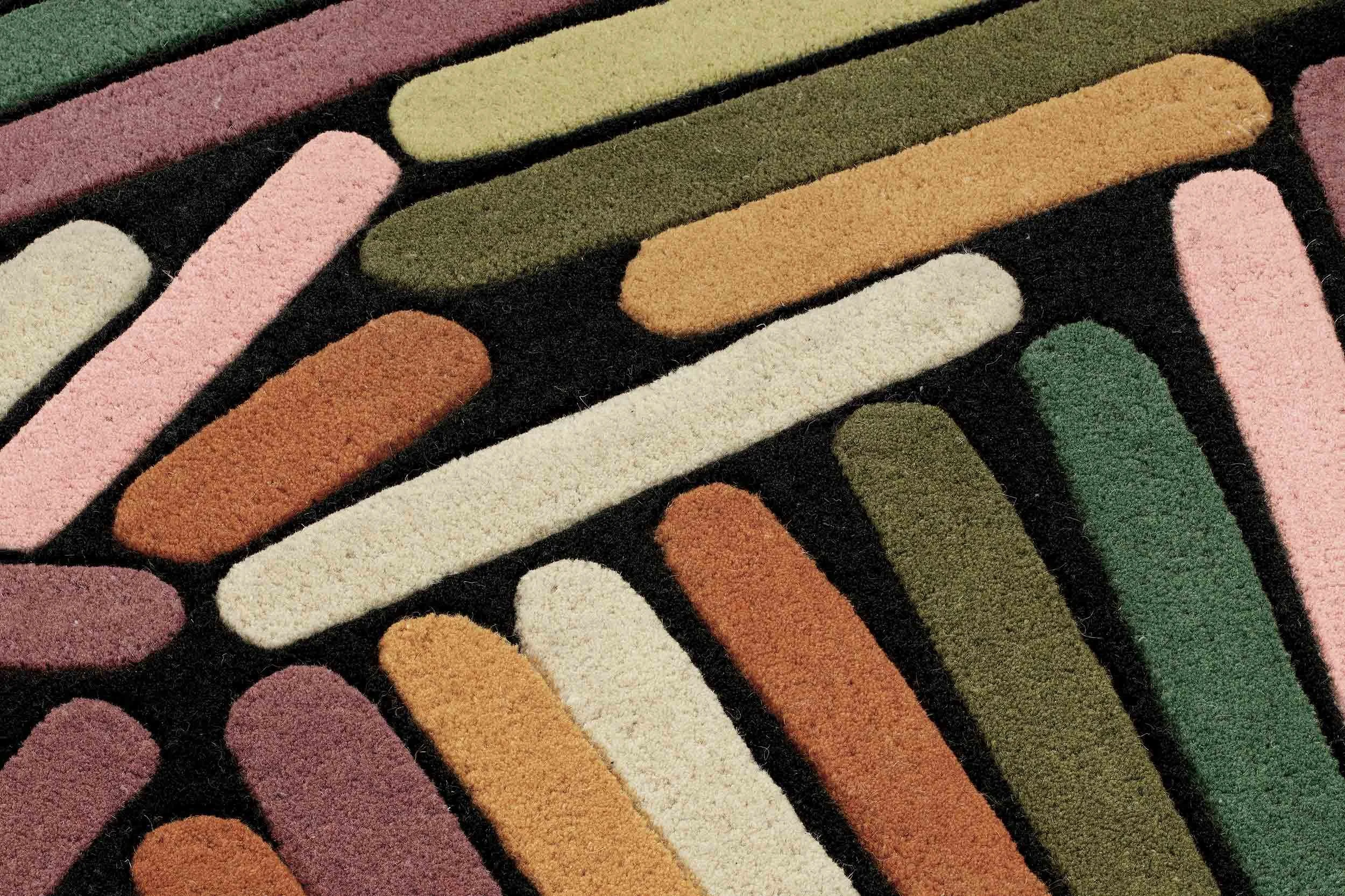 Detail of the colour reeds