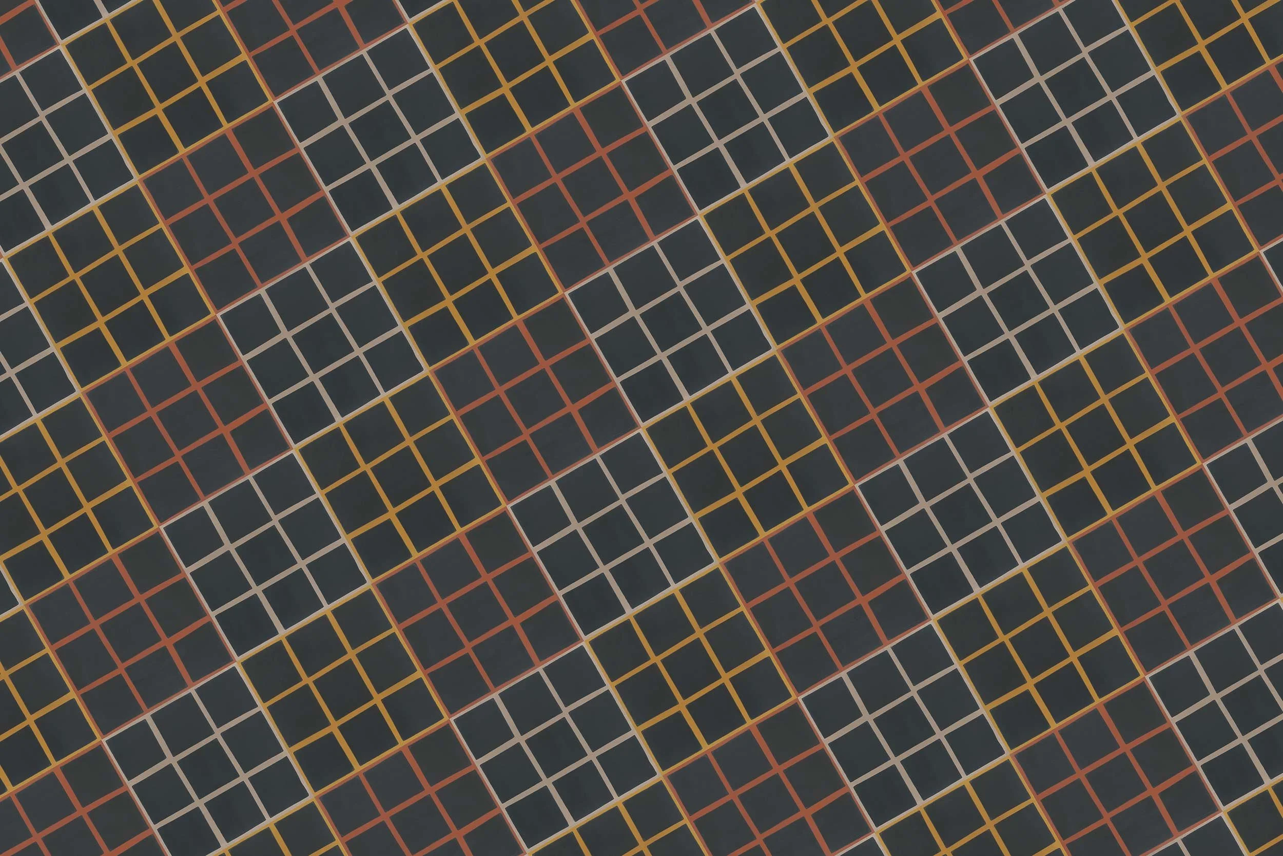 A composition with large squares