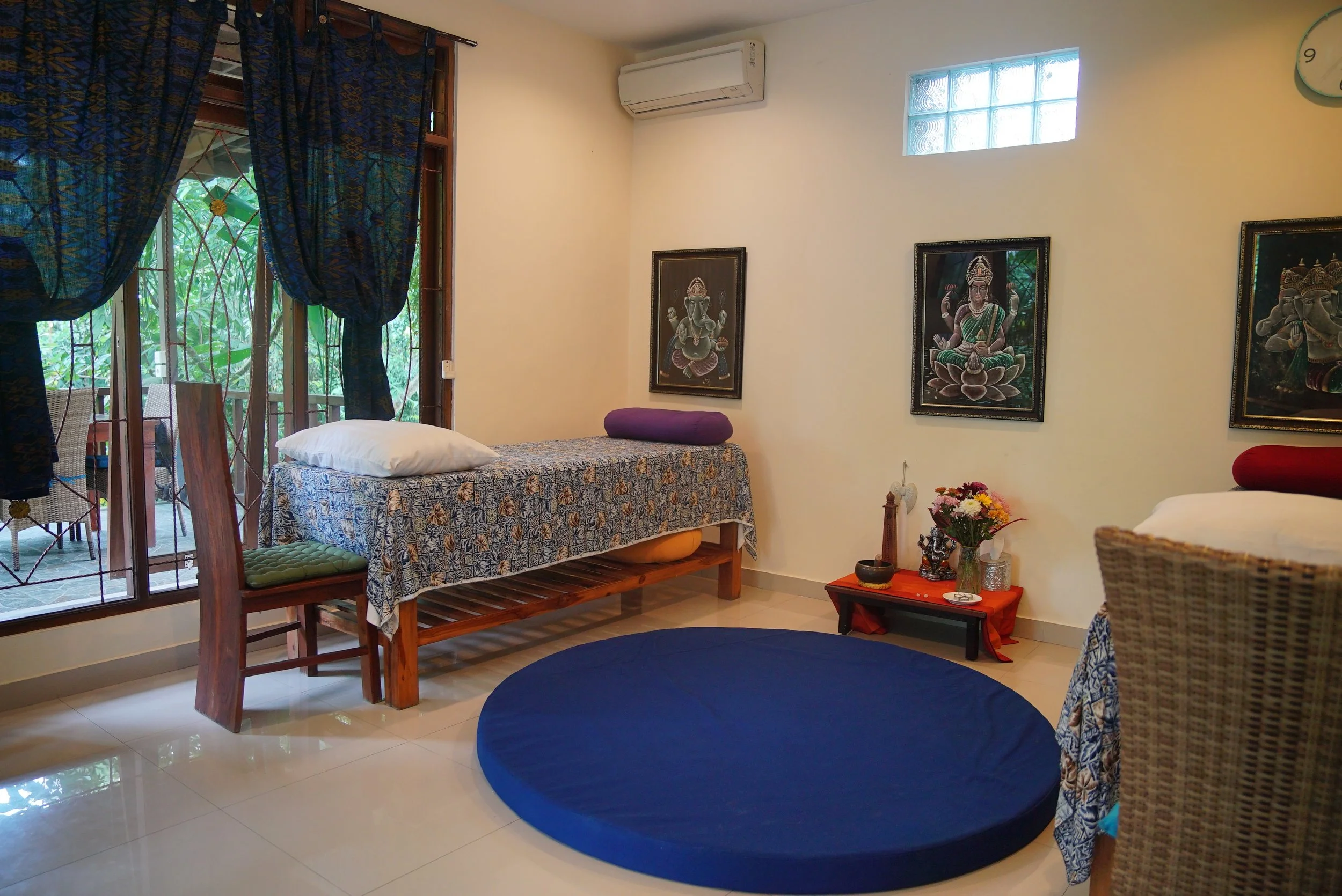 Currently used as a place for wellbeing treatments, this room could also be converted back to a guest or staff room.