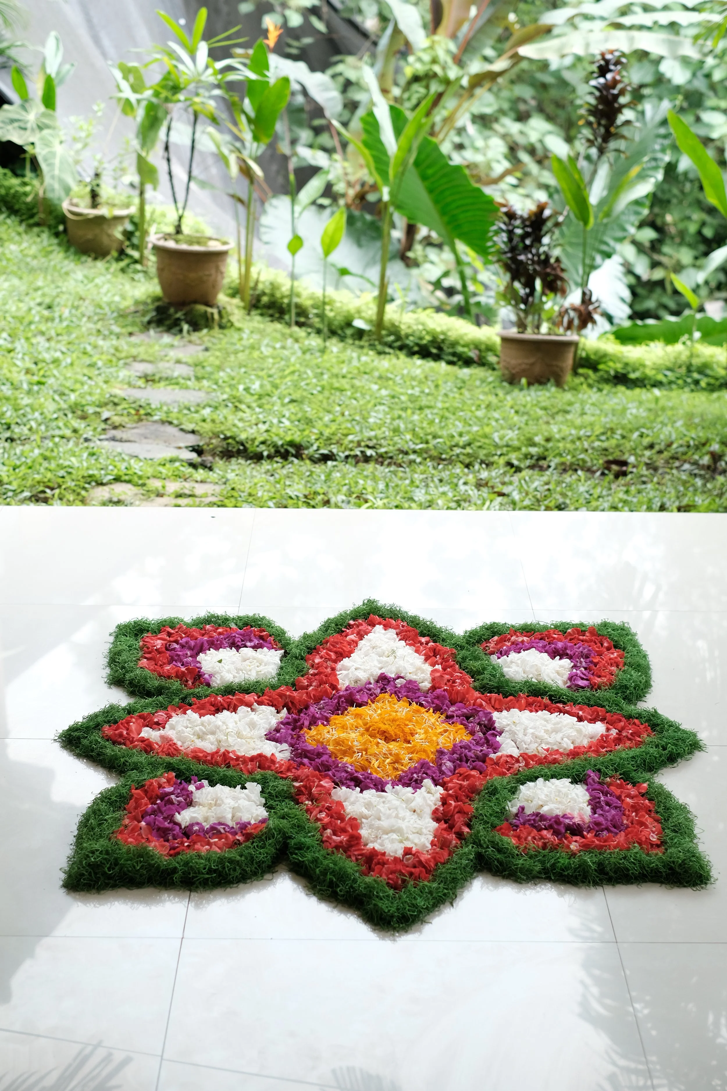 There is plenty of greenery from every room, including the option to use some spaces for massage or treatment areas.