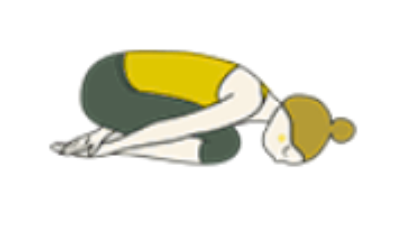 yoga pose - childs