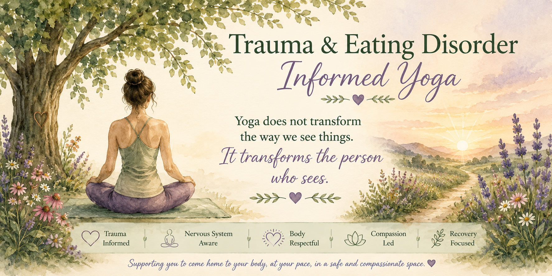 Yoga for healing and transformation image