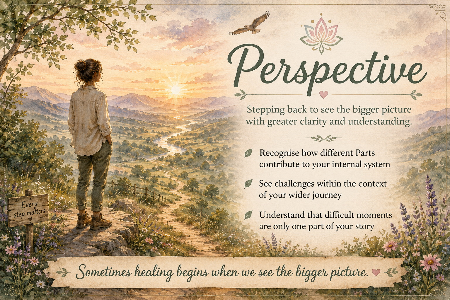 Image describing the qualities of perspective in IFS