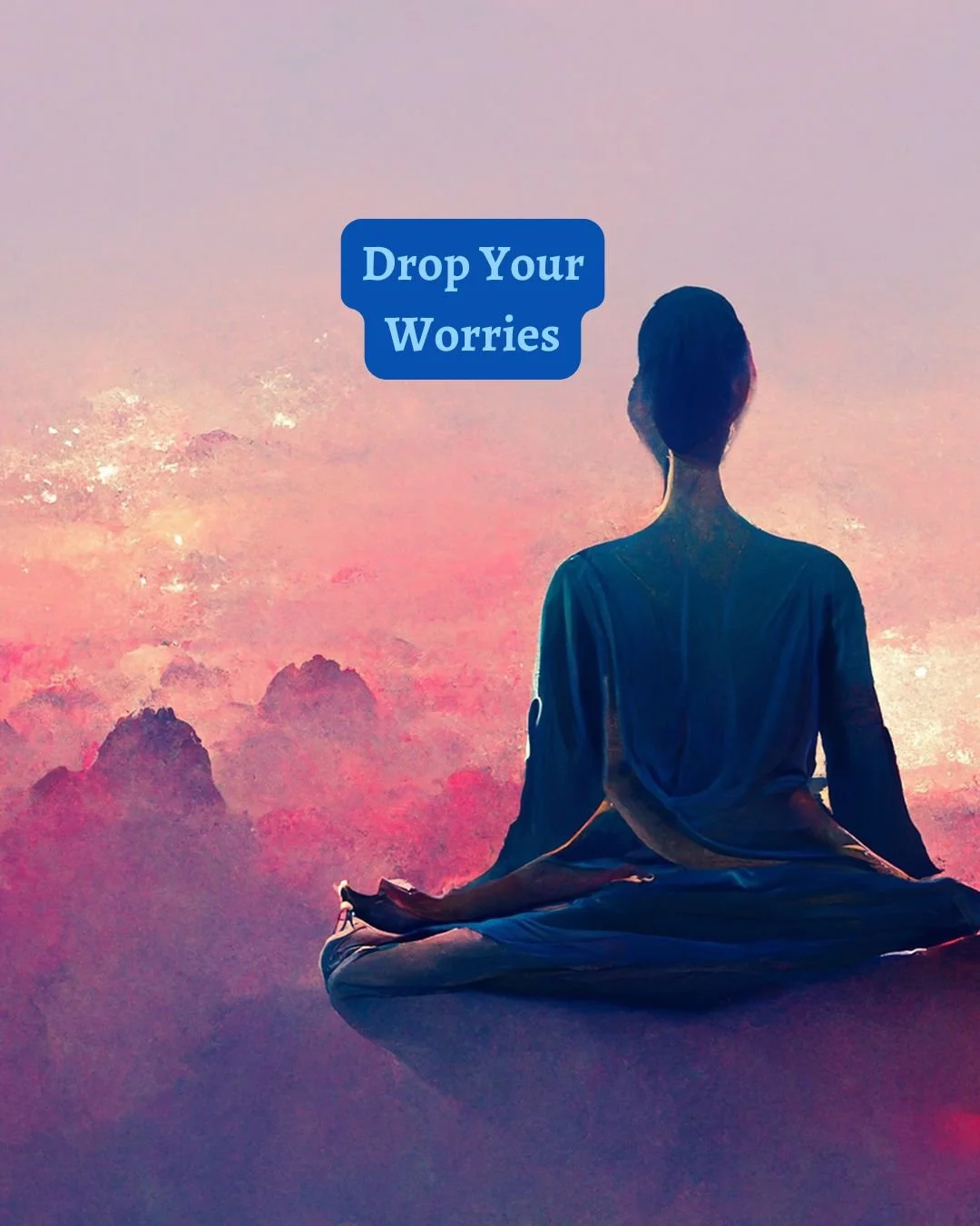 Woman Meditating Image
