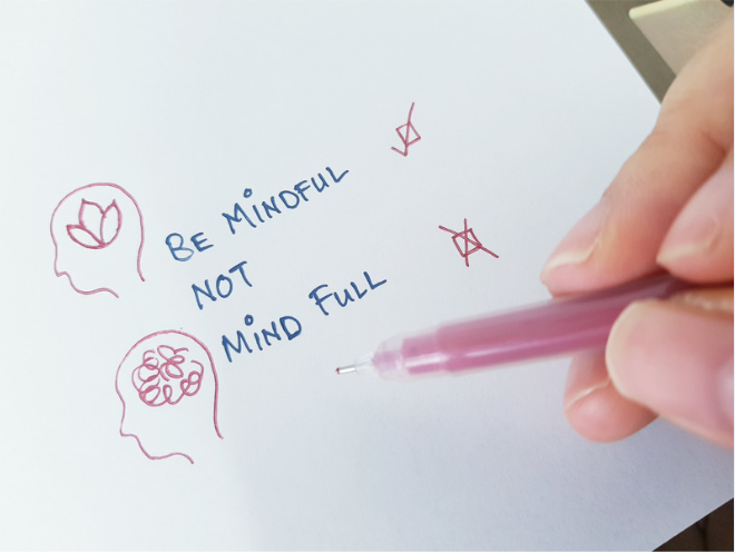 Be Mindful not Mind Full image