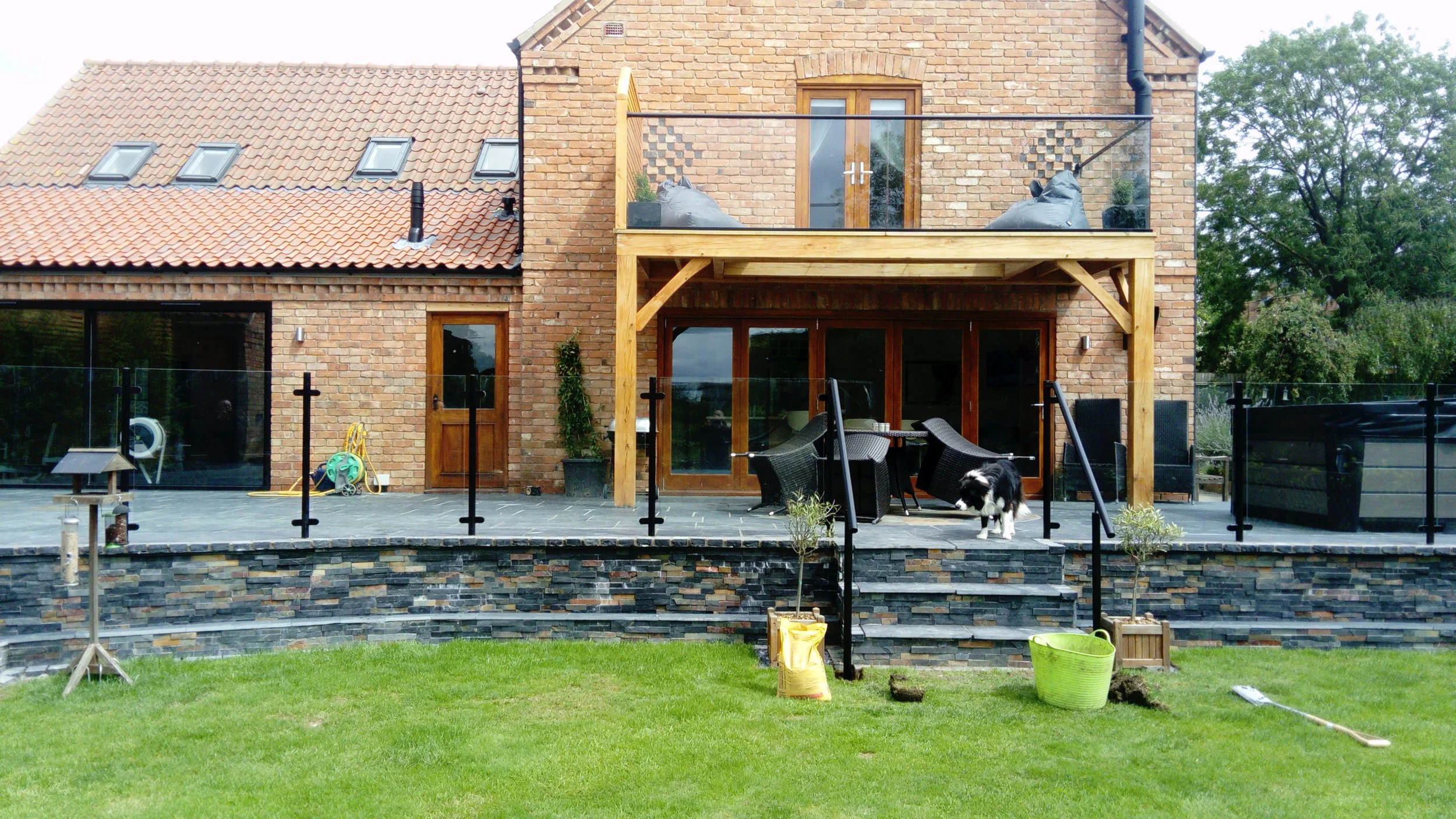 Bespoke metal fabrication including gates, railings and Juliet balconies by Gemfabs Nottinghamshire
