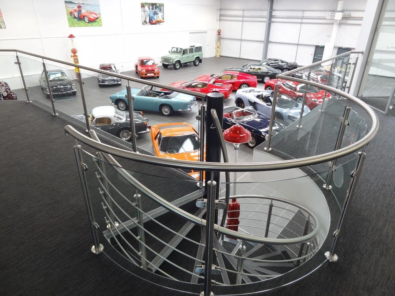 Gemfabs bespoke steel staircase and fire escape fabrication in Nottingham