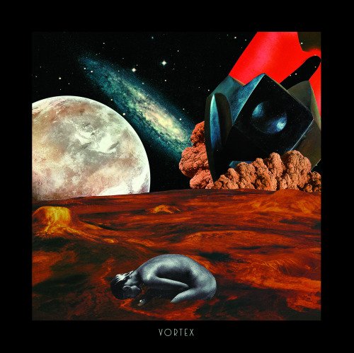 collage futurism surrealism vintage woman planet space supergombo
