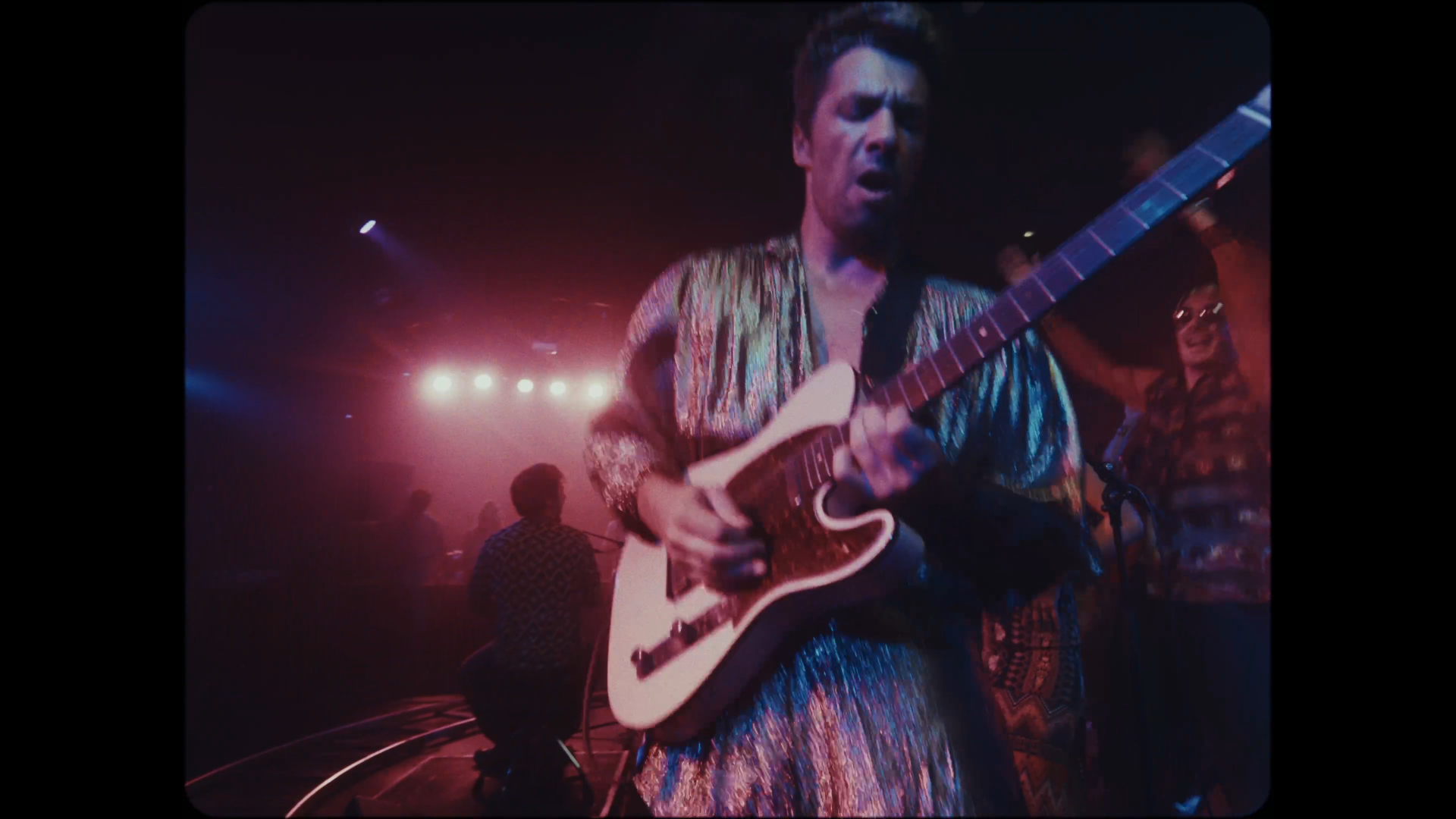 latinas musicians live blue lights aesthetic