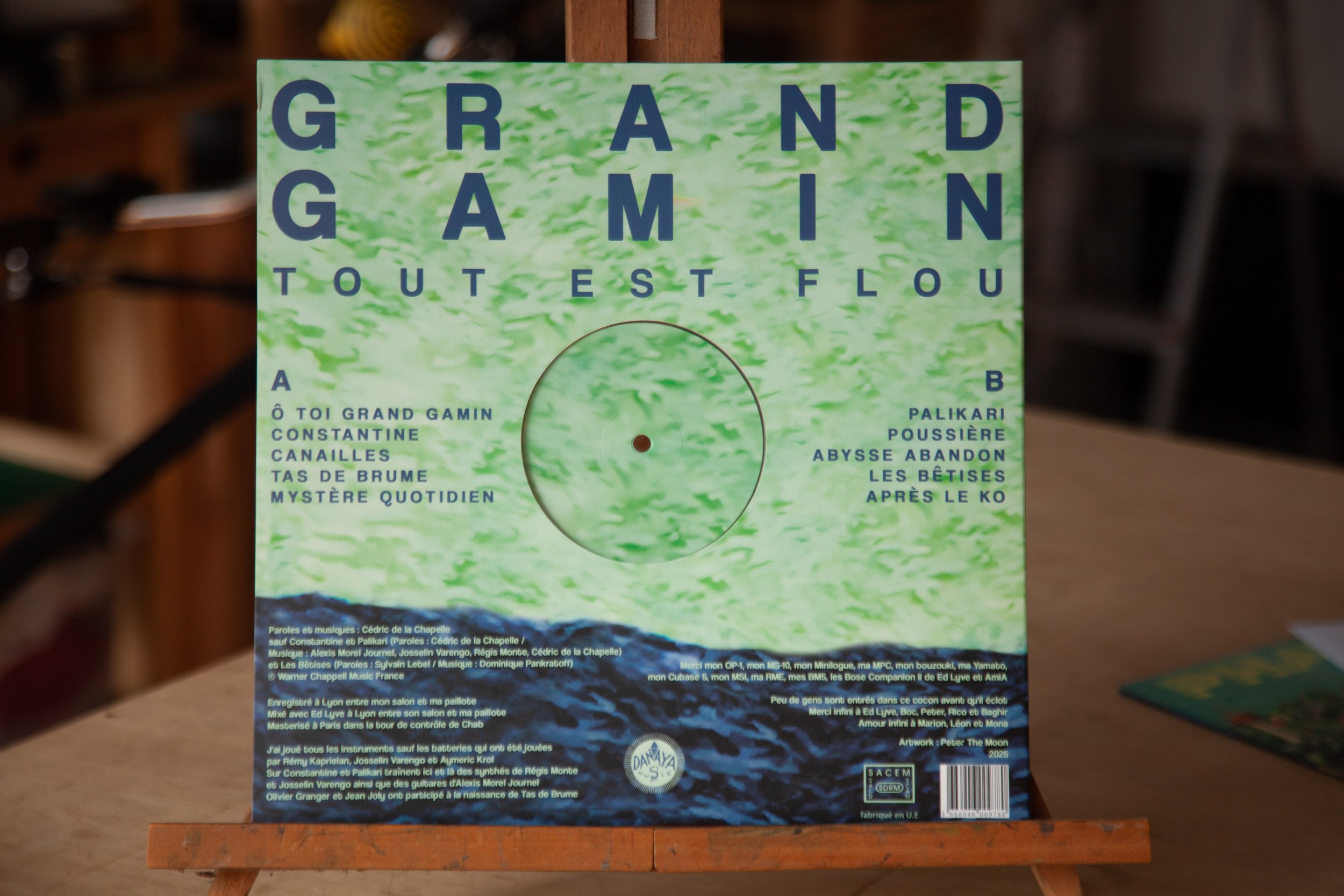 collage grand gamin horror colorfull lp vinyle