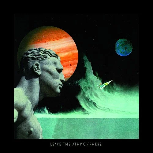 collage futurism surrealism vintage woman planet space supergombo